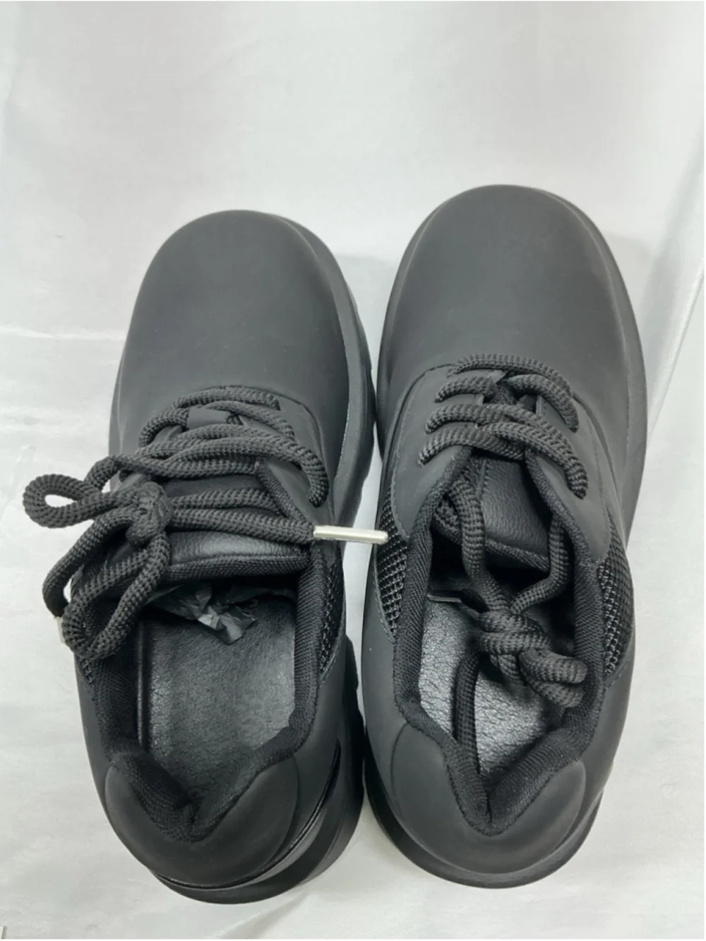 Men’s New Fashion Platform Chunky Lace Up Oxfords Black Size 255 US 8